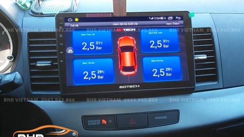 Màn hình DVD Android xe Mitsubishi Lancer 2008 - 2017 | Gotech GT8 Max